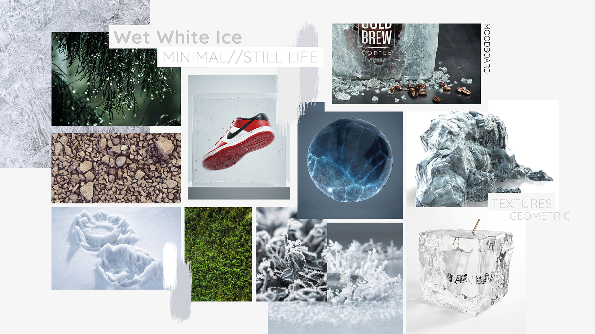 Let’s break the ice - Vibram Arctic Grip - Moodboard